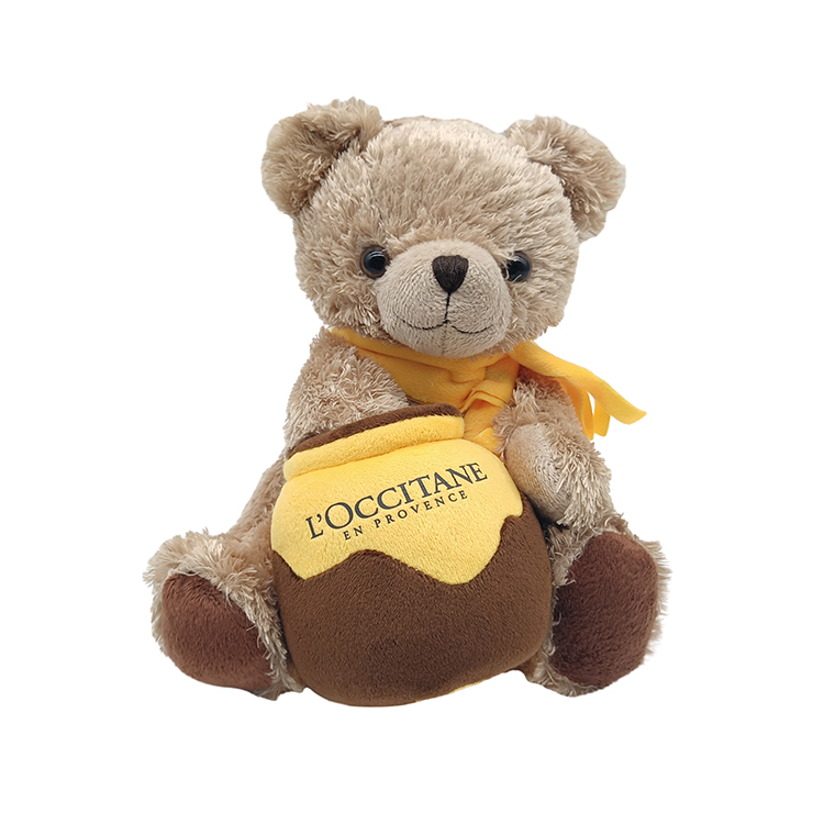 Plush bear for L'OCCITANE