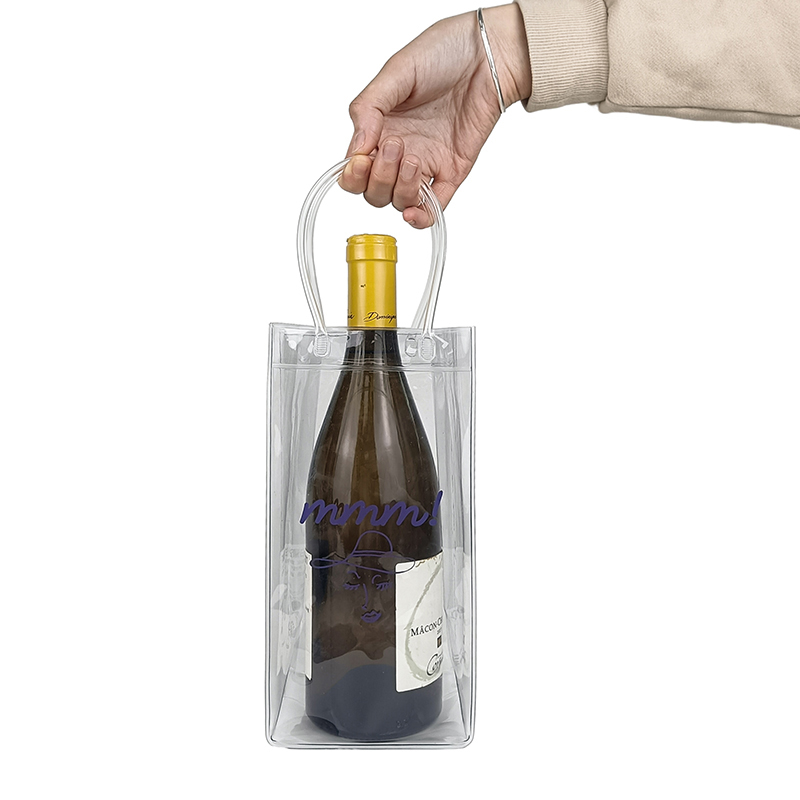 Transparent wine bag