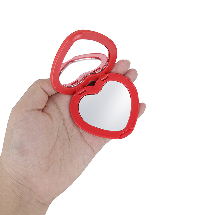 Heart Shape Custom Pocket Mirror For The Brand.jpg